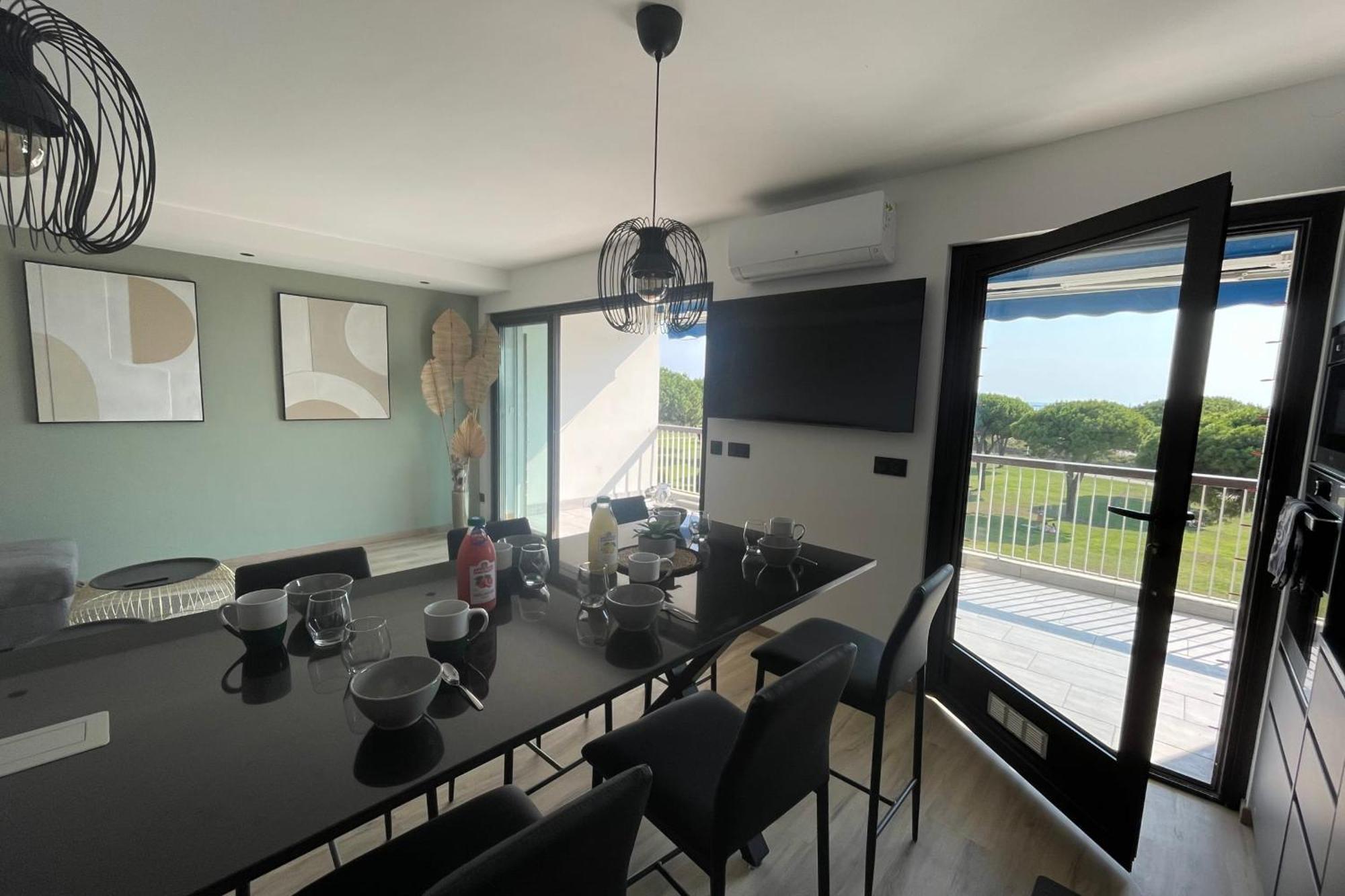 Le Mistral Appartement Standing Avec Vue Mer Exceptionnelle En 1Ere Ligne Le Grau-du-Roi Eksteriør bilde
